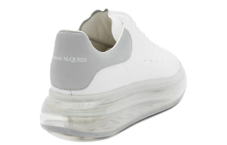 Alexander McQueen Oversized Grey Clear Sole