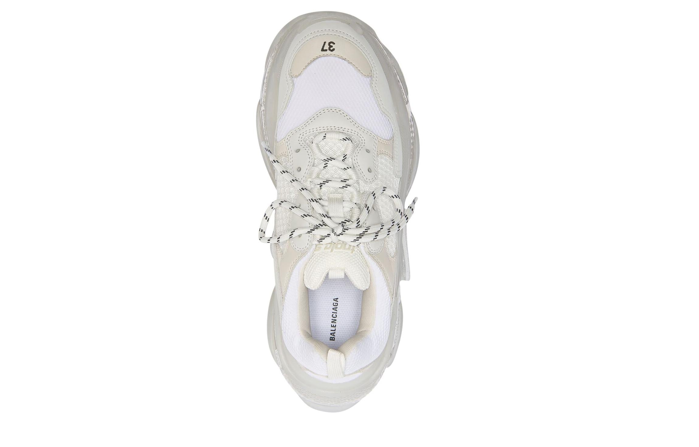 Balenciaga Triple S Clear Sole White (Women's)