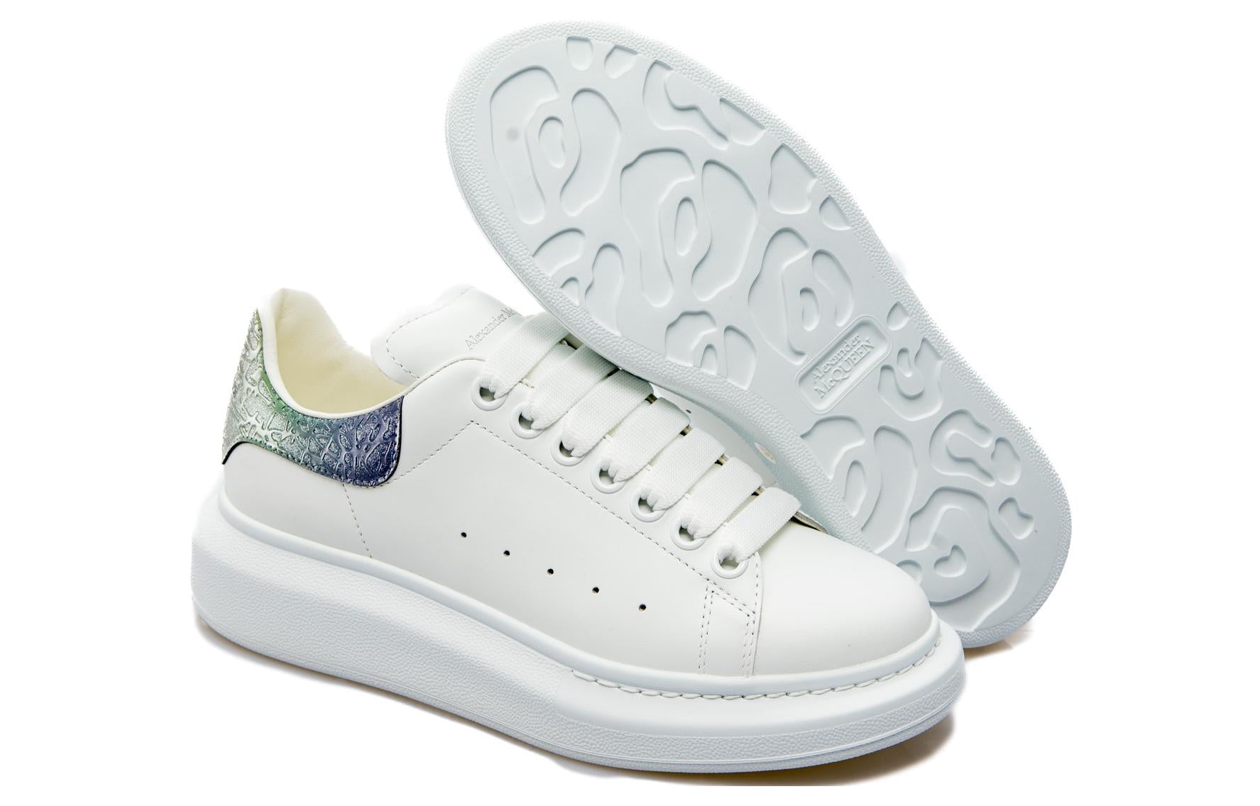 Alexander McQueen Oversized White Metallic (Women's)
