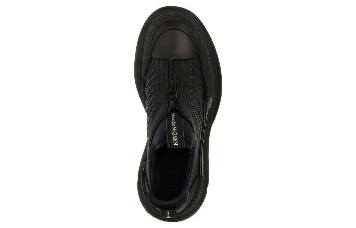 Alexander McQueen Tread Slick Zip Up Black