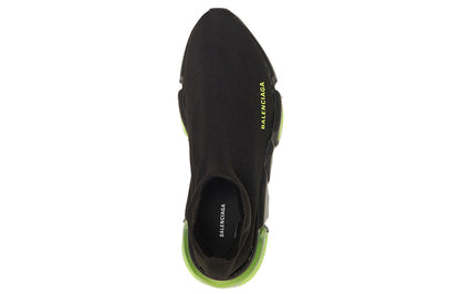 Balenciaga Speed Clear Sole Yellow Fluo