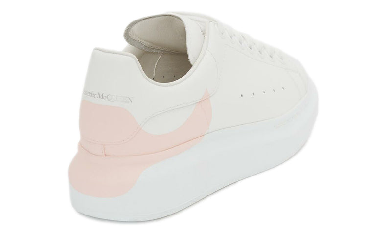 Alexander McQueen Oversized Drop Heel Counter Print White Rose (Women's)