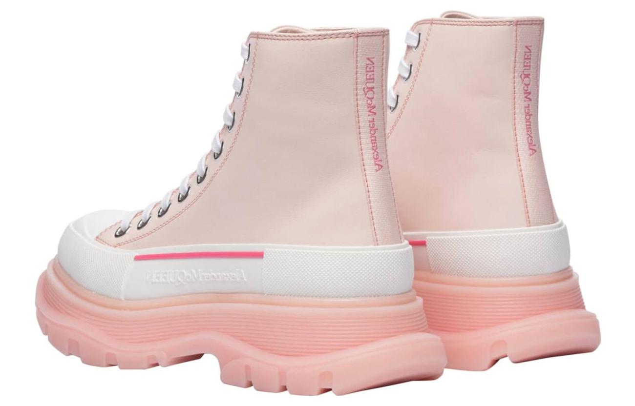 Alexander McQueen Tread Slick Boot Pale Peach (Women's)
