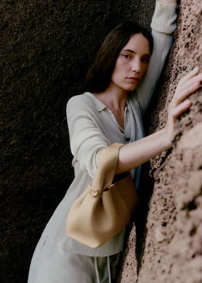 Polene Numero Neuf Mini Textured Sand