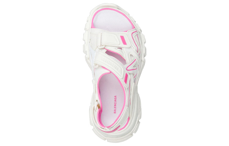 Balenciaga Track Sandal White/Fluo Pink (Women's)