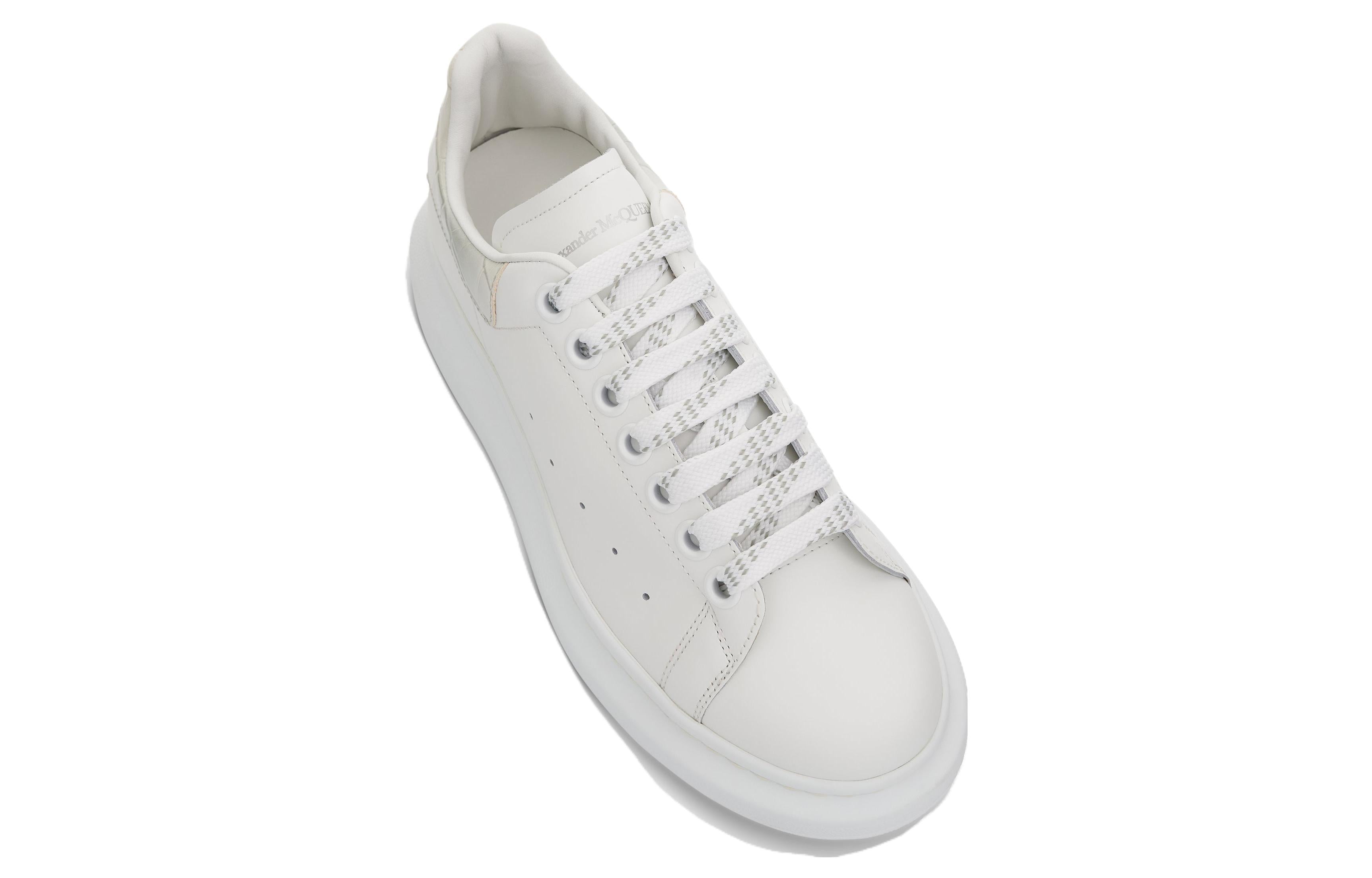 Alexander McQueen Oversized White Croc (Women's)
