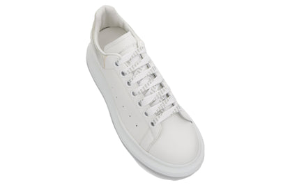 Alexander McQueen Oversized White Croc (Women's)
