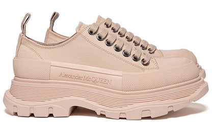 Alexander McQueen Tread Slick Low Lace Up Peach (Women's)