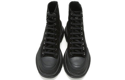 Alexander McQueen Tread Slick Boot Triple Black