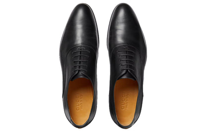 Gucci Lace-up Shoe With Double G Black