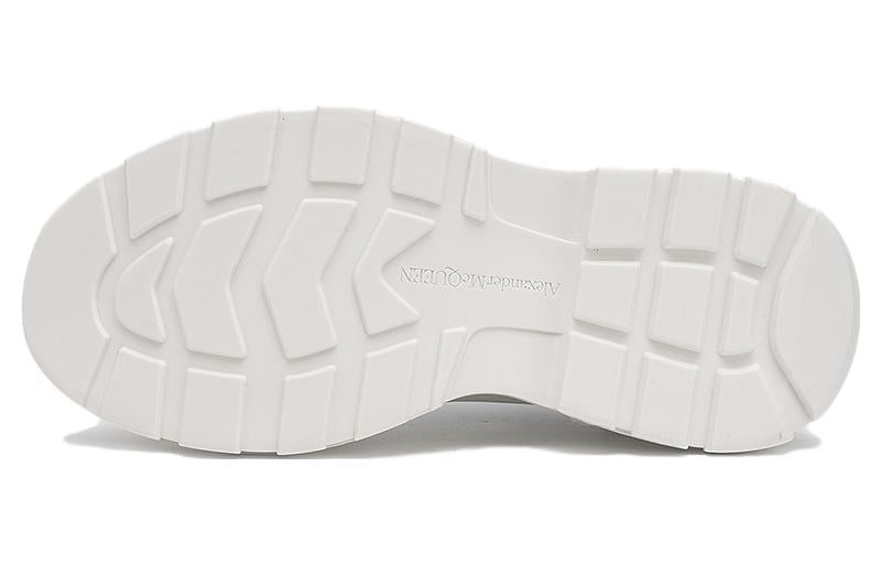 Alexander McQueen Tread Slick Low Lace Up White Grafitti