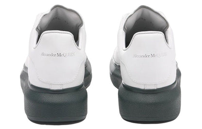 Alexander McQueen Oversized Sneaker White Green Sole