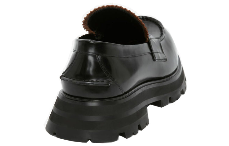 Alexander McQueen Penny Loafer Black