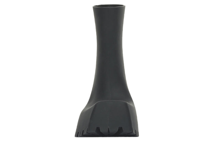 Balenciaga Trooper Rubber Boot Black