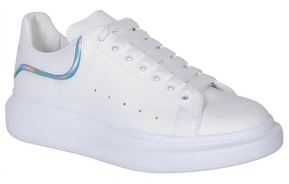 Alexander McQueen Oversized White Iridescent Stripe