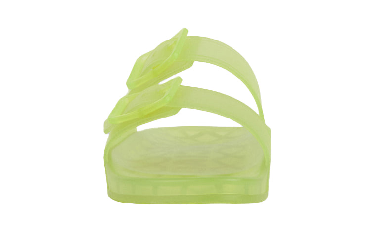 Balenciaga Mallorca Sandal Clear Neon Yellow (Women's)