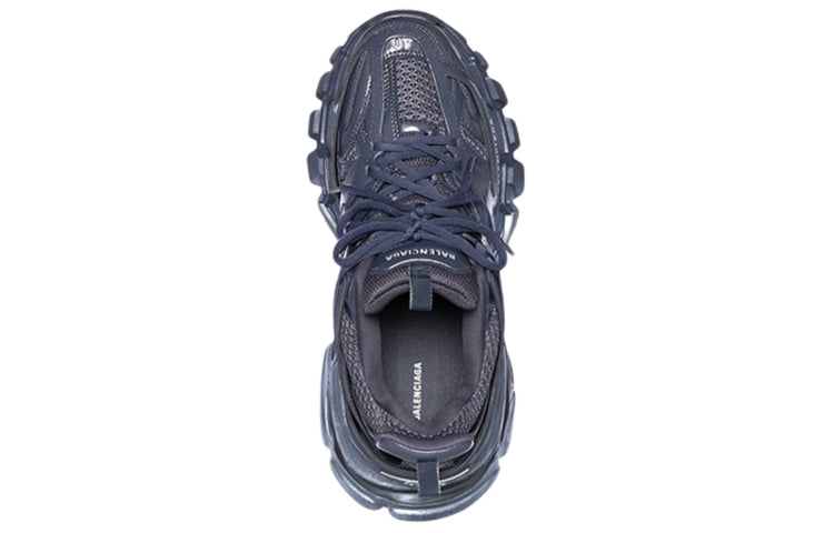 Balenciaga Track Metallic Grey Navy