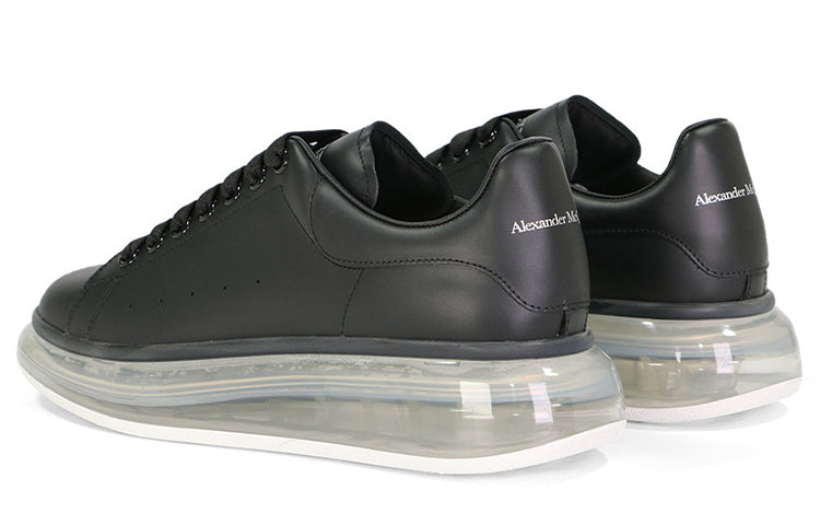 Alexander McQueen Oversized Black Clear Sole