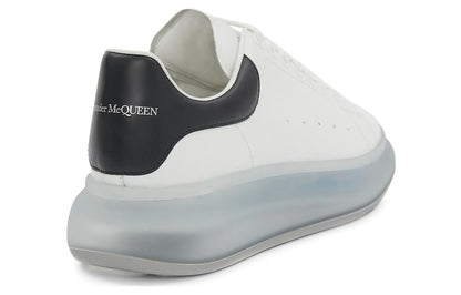 Alexander McQueen Oversized Clear Sole White Navy Blue