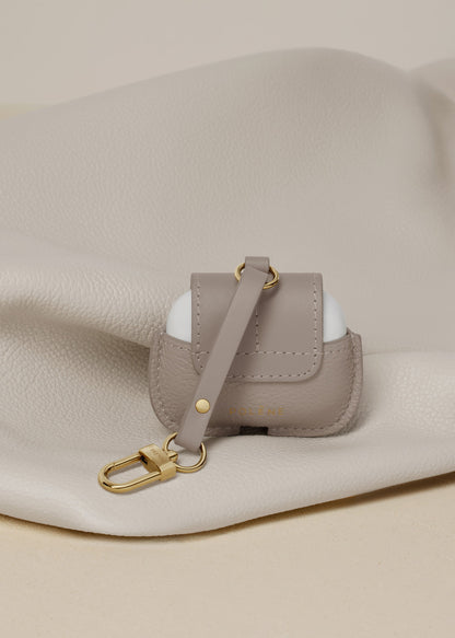 Polene Airpods case Duo Taupe