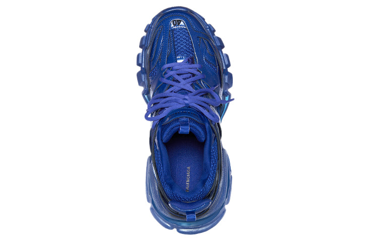 Balenciaga Track Metallic Indigo