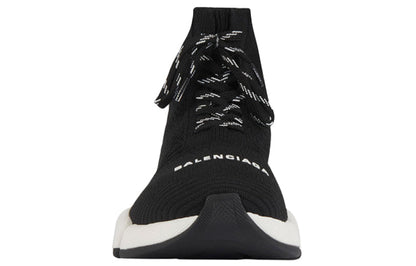 Balenciaga Speed 2.0 Lace Up Black White (Women's)