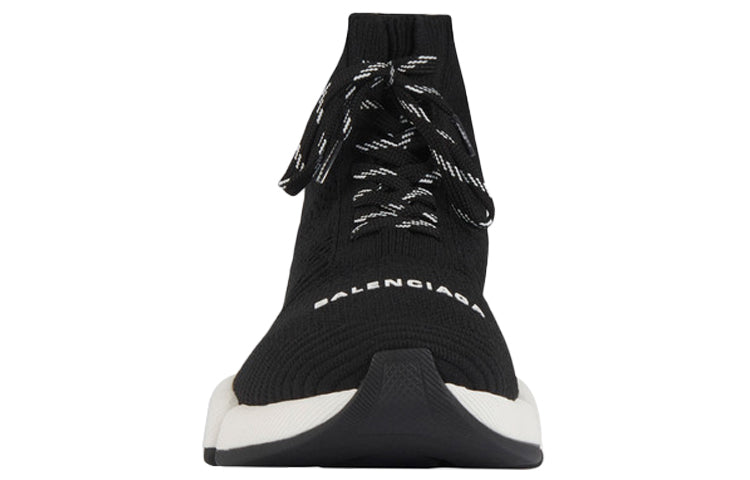 Balenciaga Speed 2.0 Lace Up Black White (Women's)