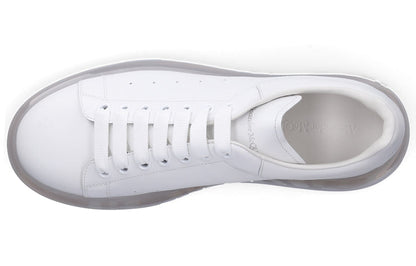 Alexander McQueen Oversized White Clear Sole