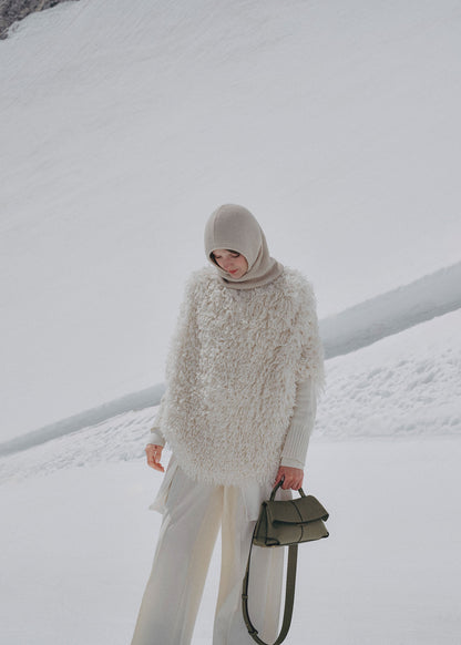 Polene Mokki Mini Textured Smoky Green