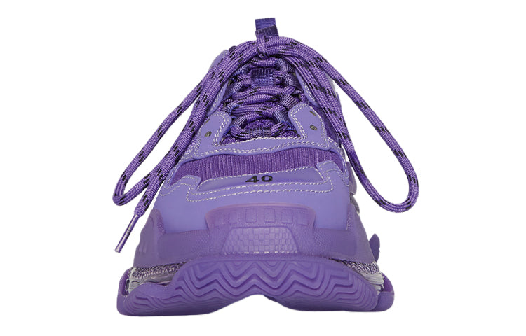 Balenciaga Triple S Clear Sole Deep Purple (Women's)