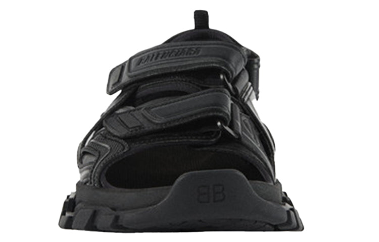 Balenciaga Track Sandal Black