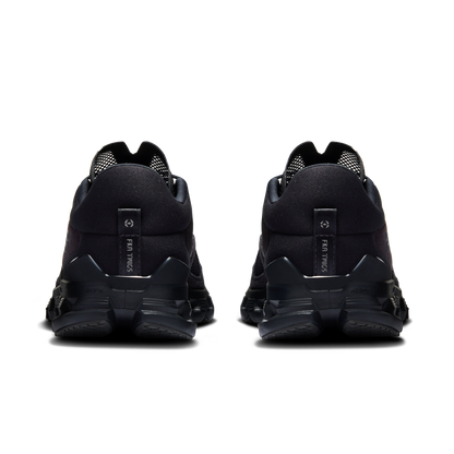 on running cloud x fka black (women's)