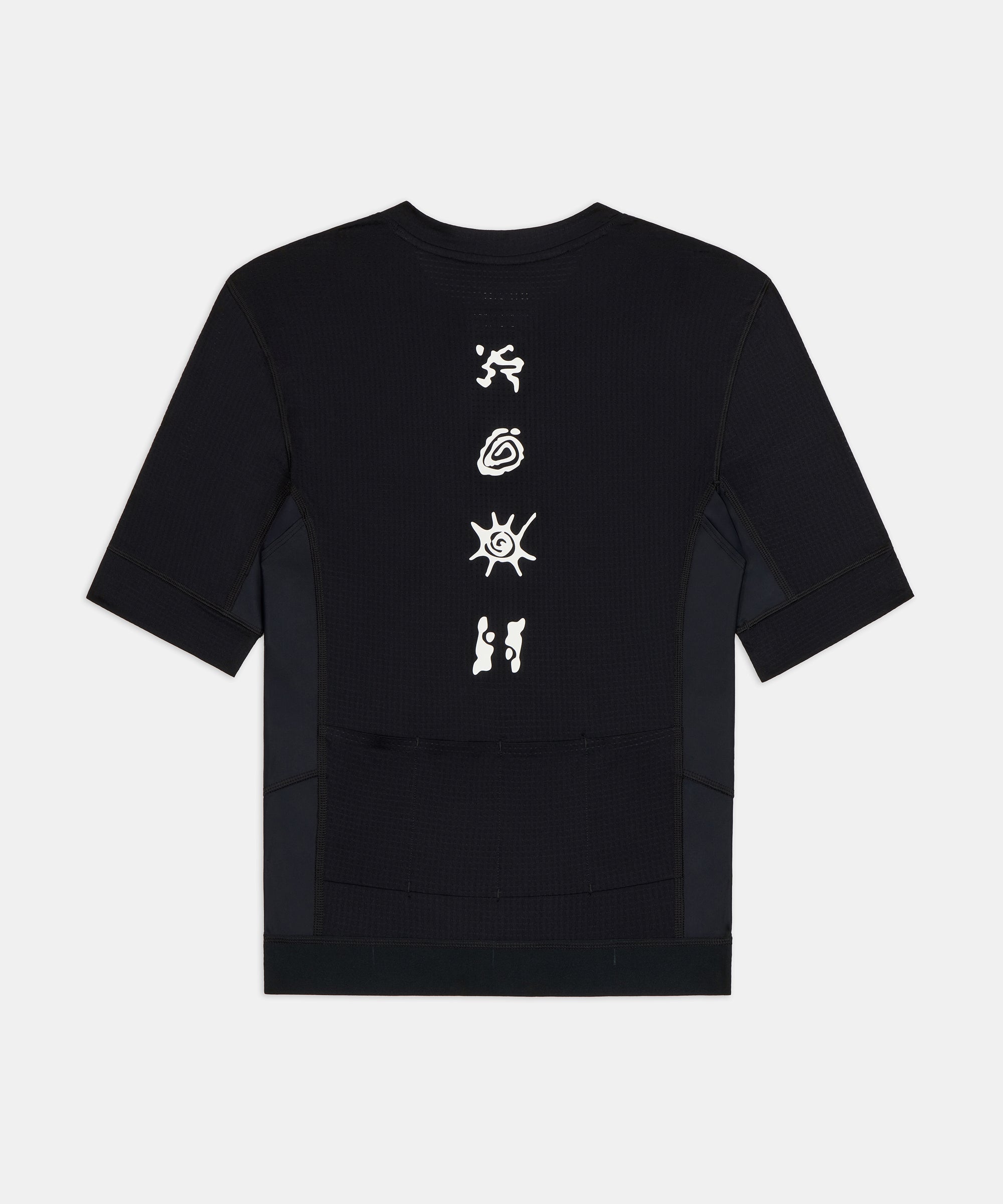 Bandit Mens Geomesh Race Top Black