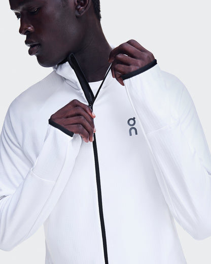 On Climate Zip Hoodie White