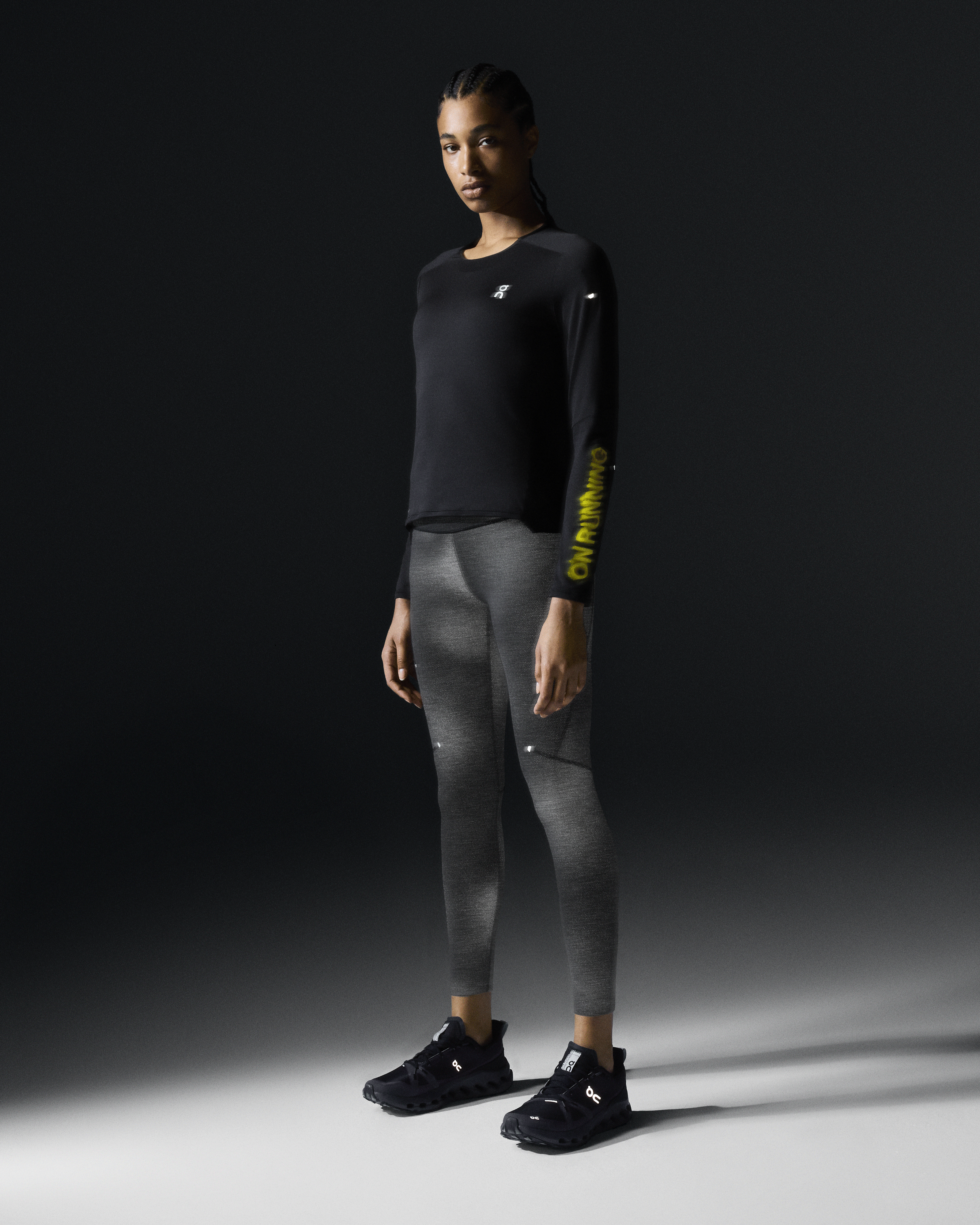 On Performance Long-T Lumos Black (Women'S)