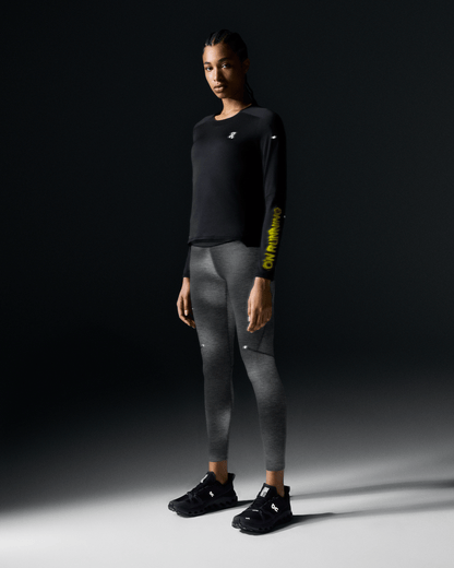 On Performance Long-T Lumos Black (Women'S)