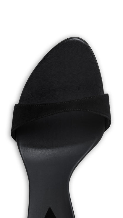 Alaïa Drop Strappy Sandals In Suede