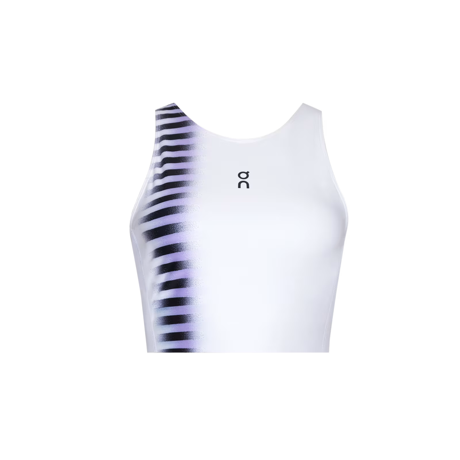 On Court Crop Top Edge White | Black (Women'S)