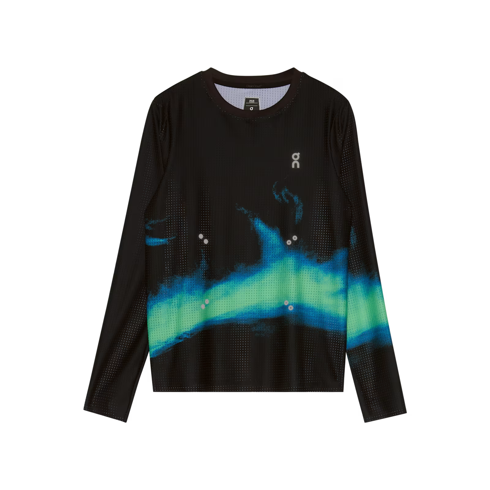 On Pace Mesh Long-T Black | Horizon (Women'S)
