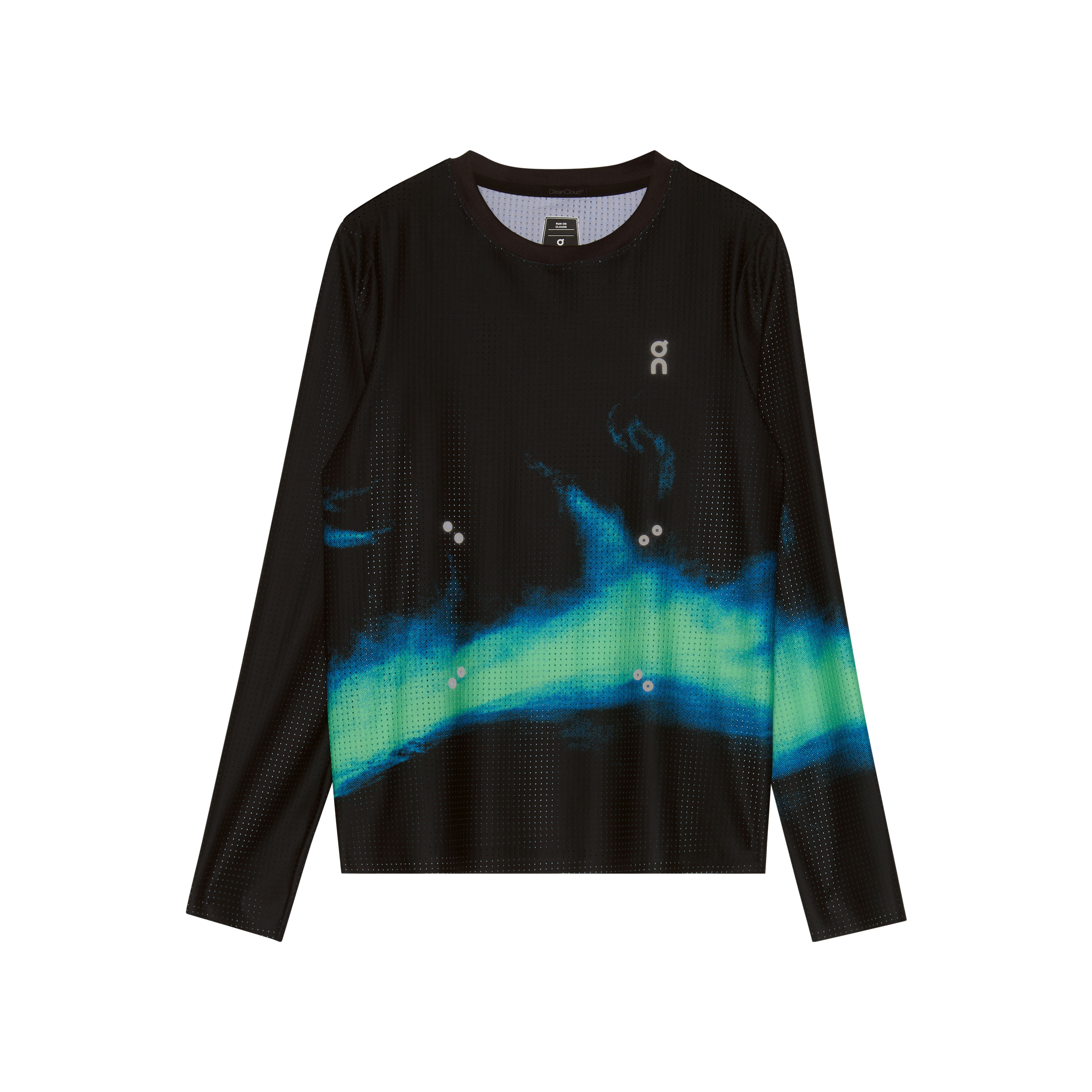 On Pace Mesh Long-T Black | Horizon (Women's)
