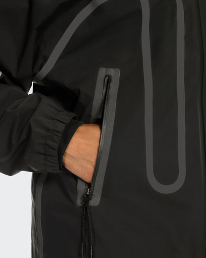On Waterproof Jacket Ikon Black