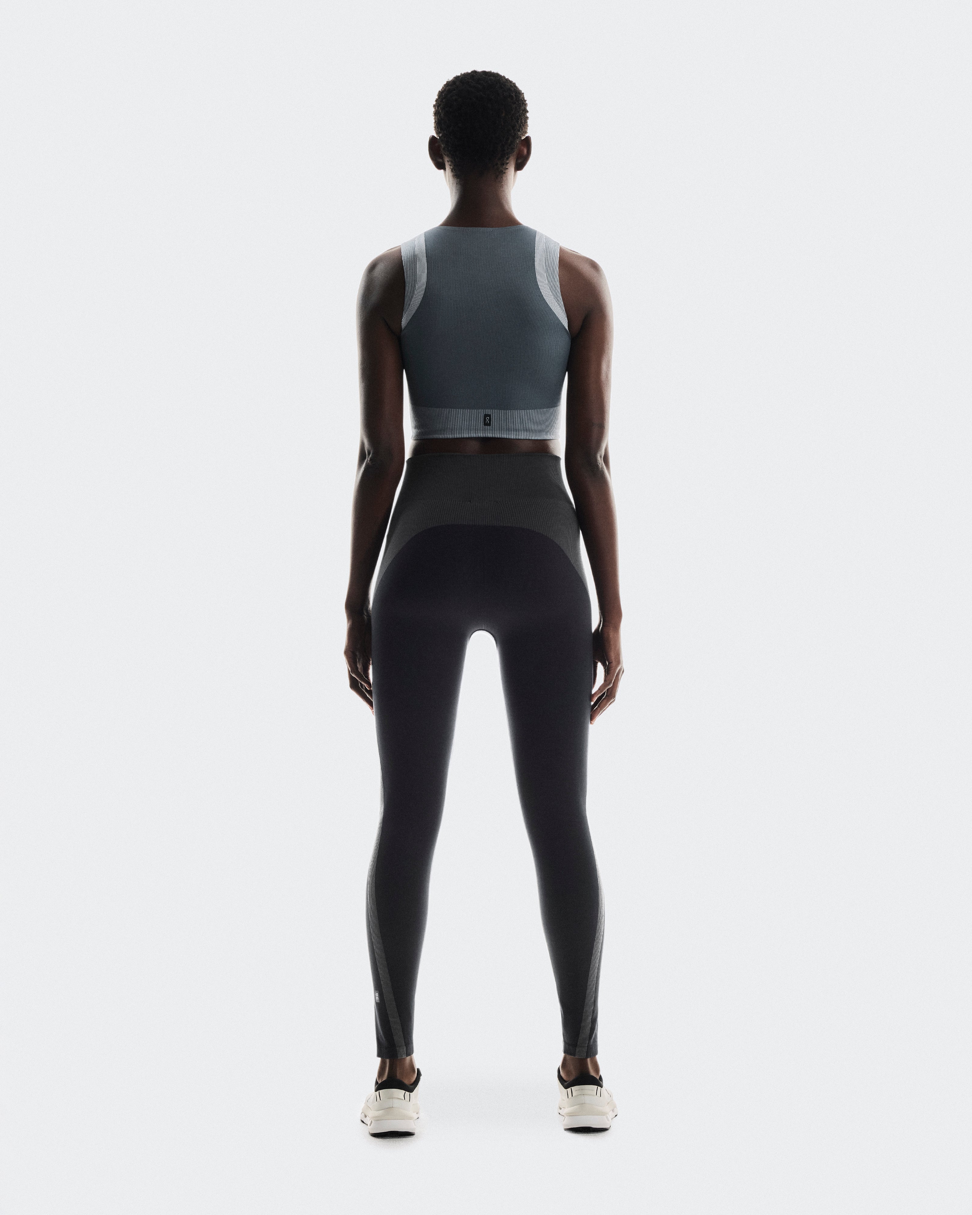 On Studio Knit Tights Black | Eclipse (Women's)