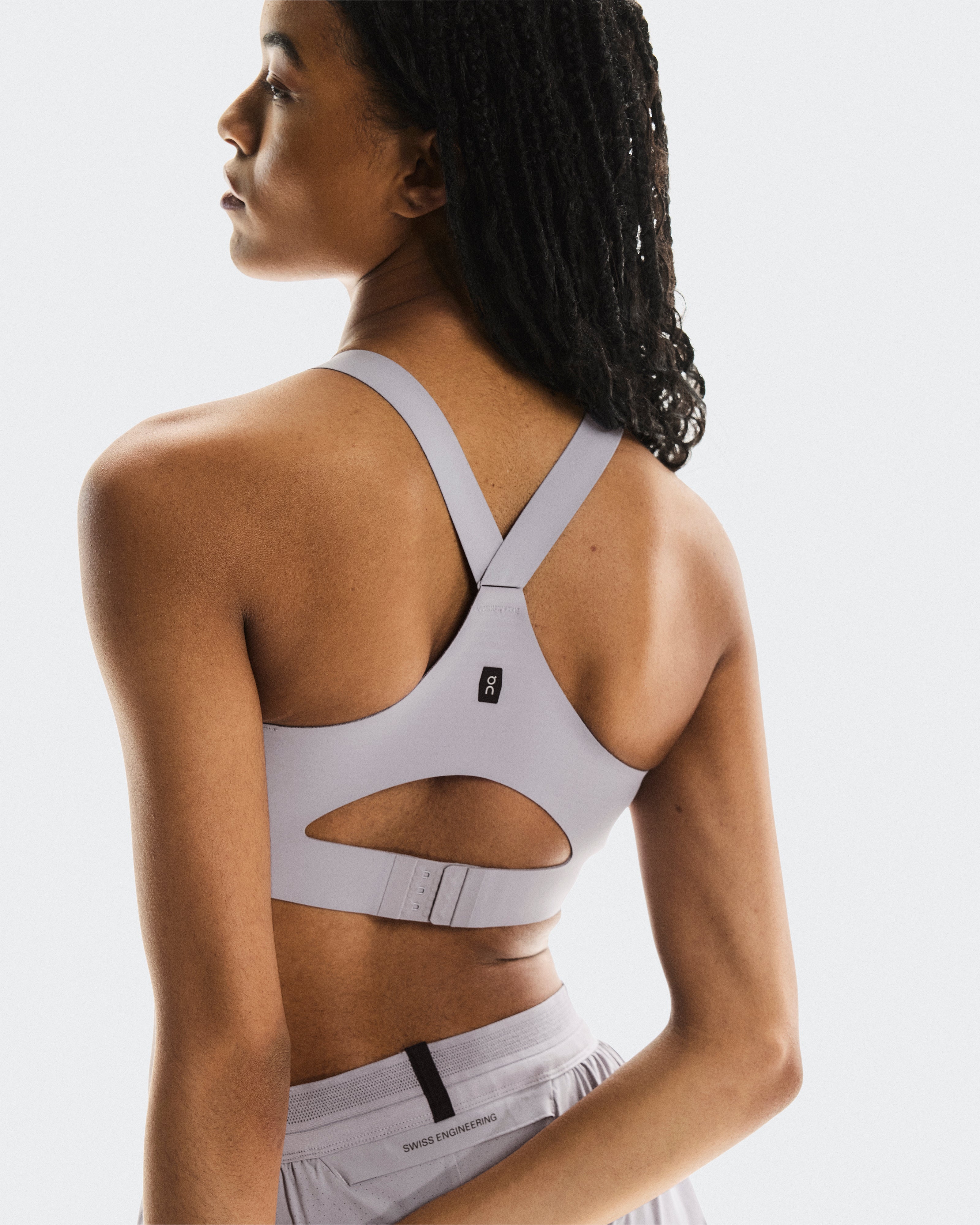 On Endurance Bra Zip Lilac (Women's)