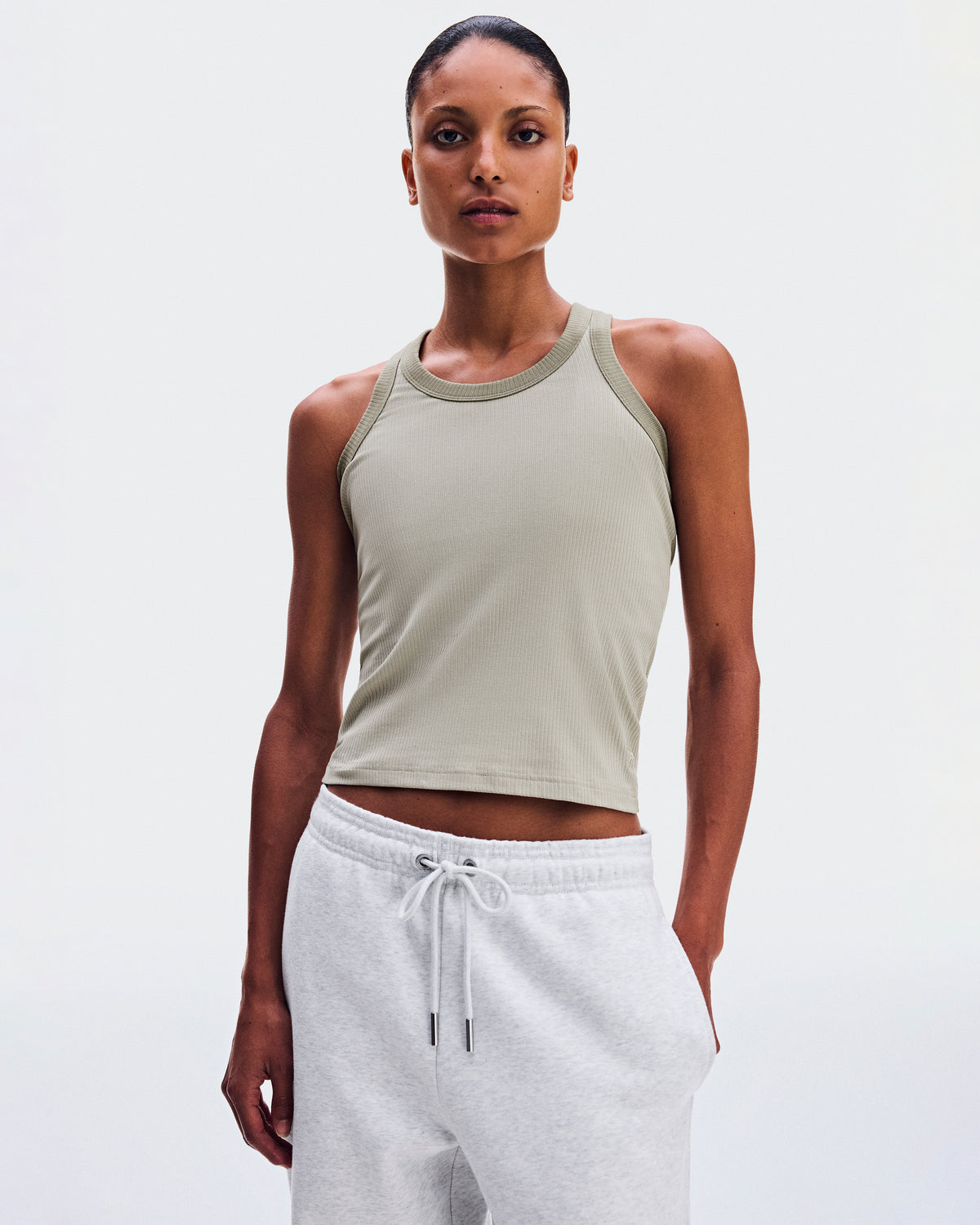 On All-Day Ribbed Tank Brume (Women'S)