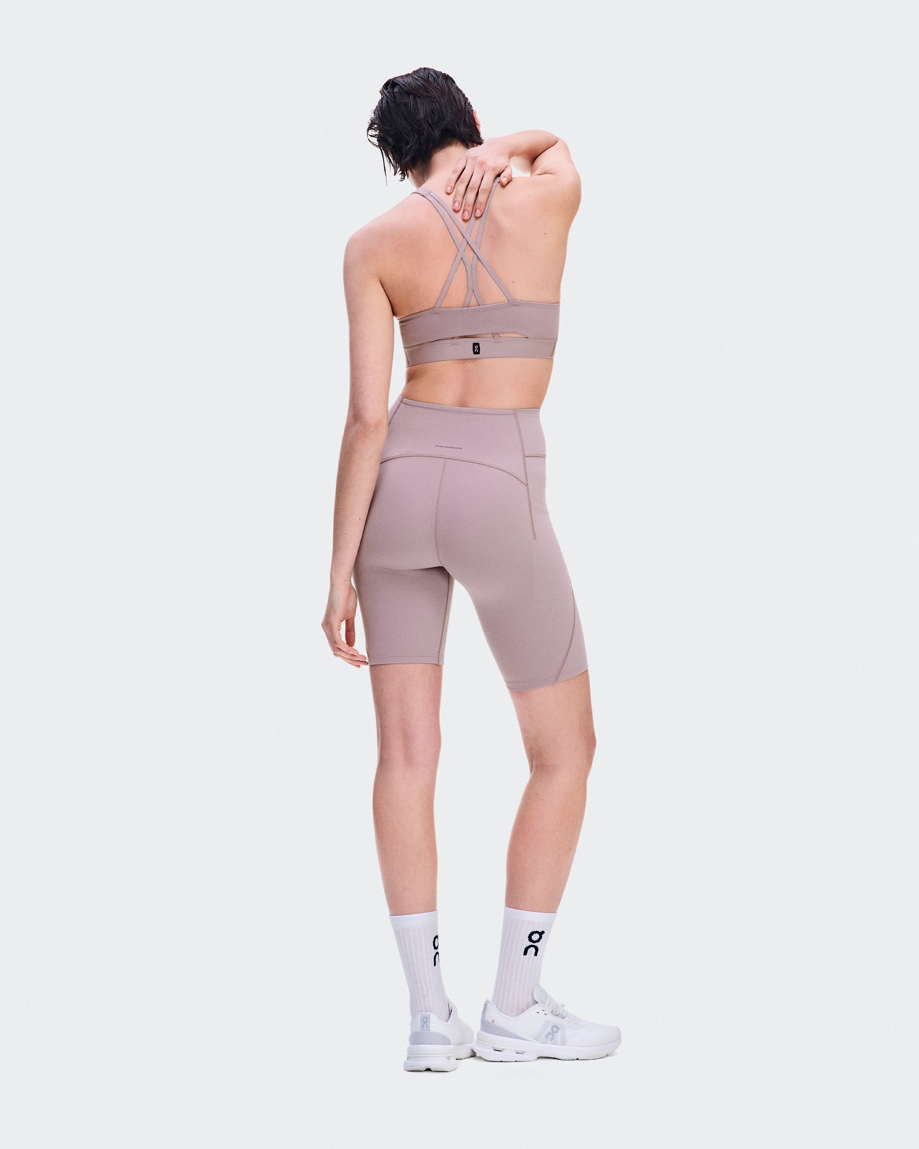 On Studio Leggings Short Heron (Women'S)