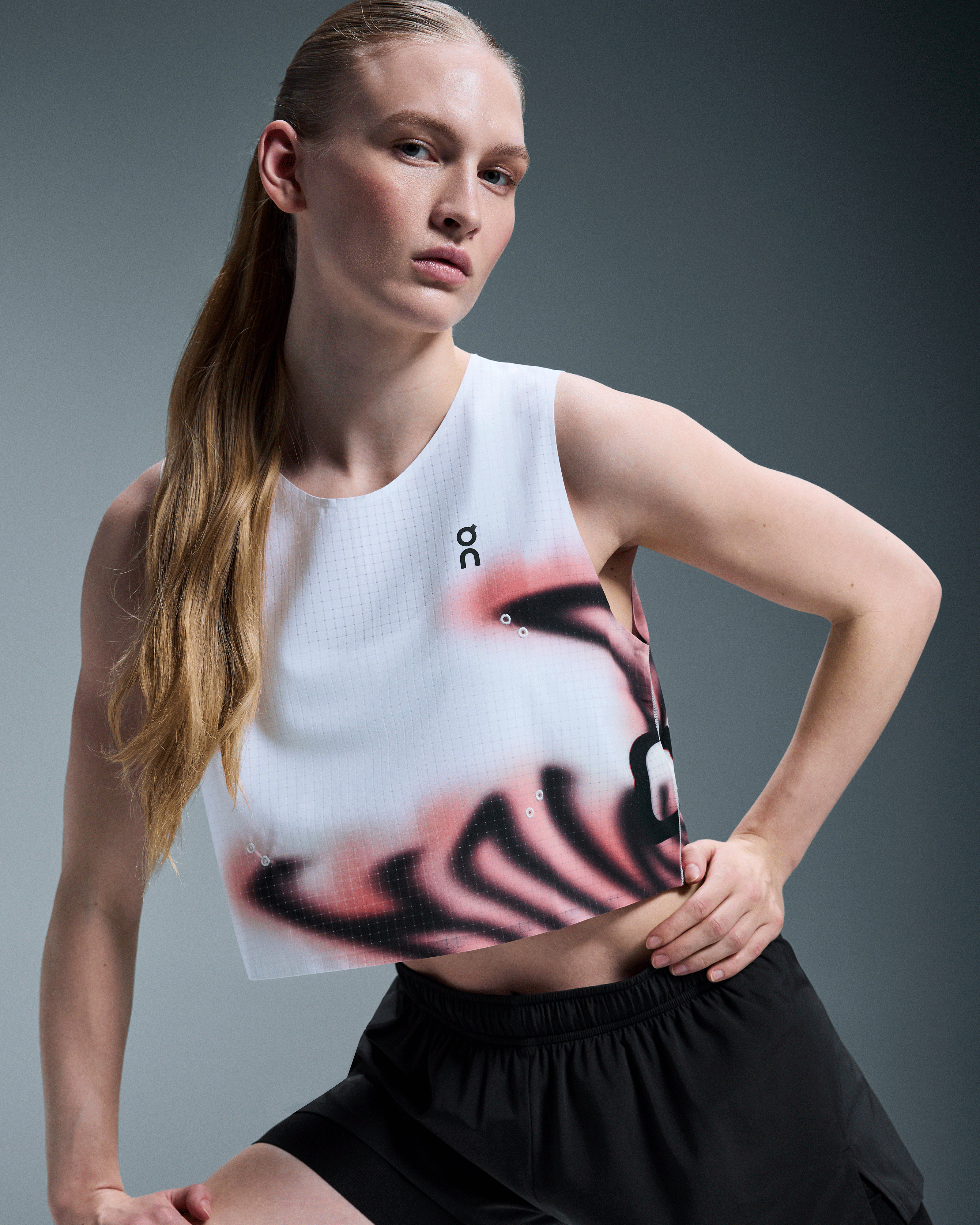 On Pace Tank Undyed-White (Women'S)