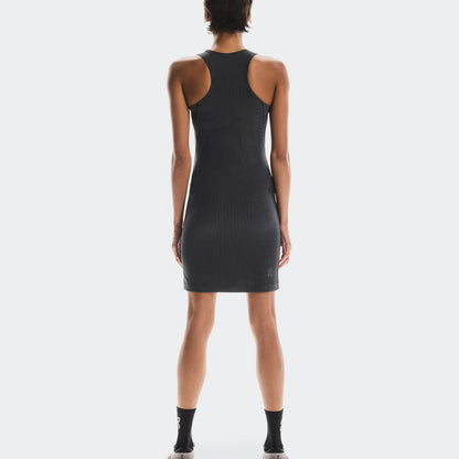 On All-Day Ribbed Dress Black | Rock (Women'S)