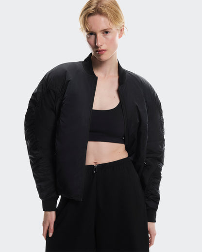 On Bomber Jacket Black (Women'S)