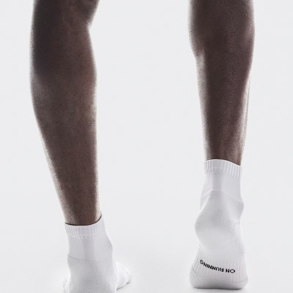 On Core Run Sock Mid 2P Glacier