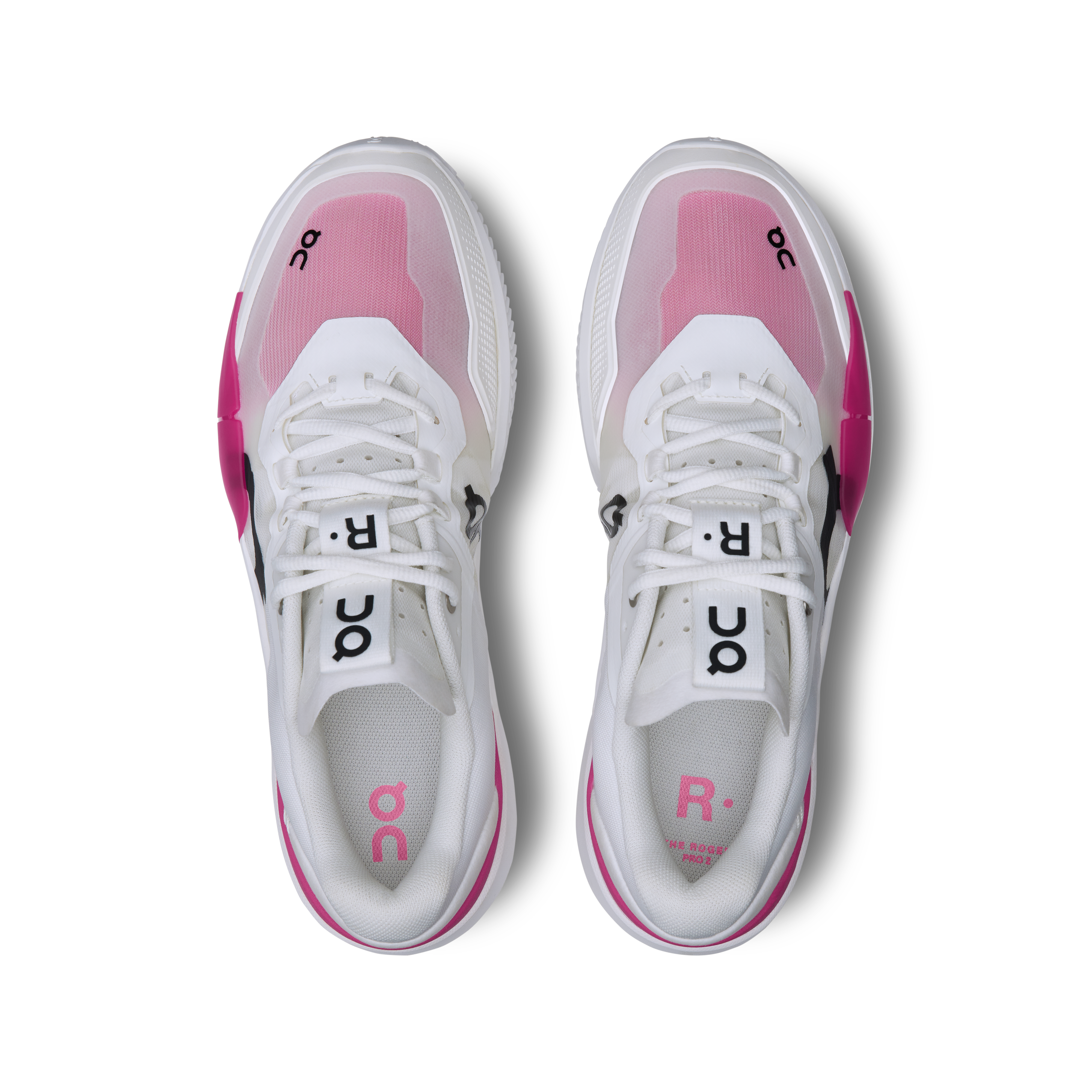 on running the roger pro 2 clay white pink